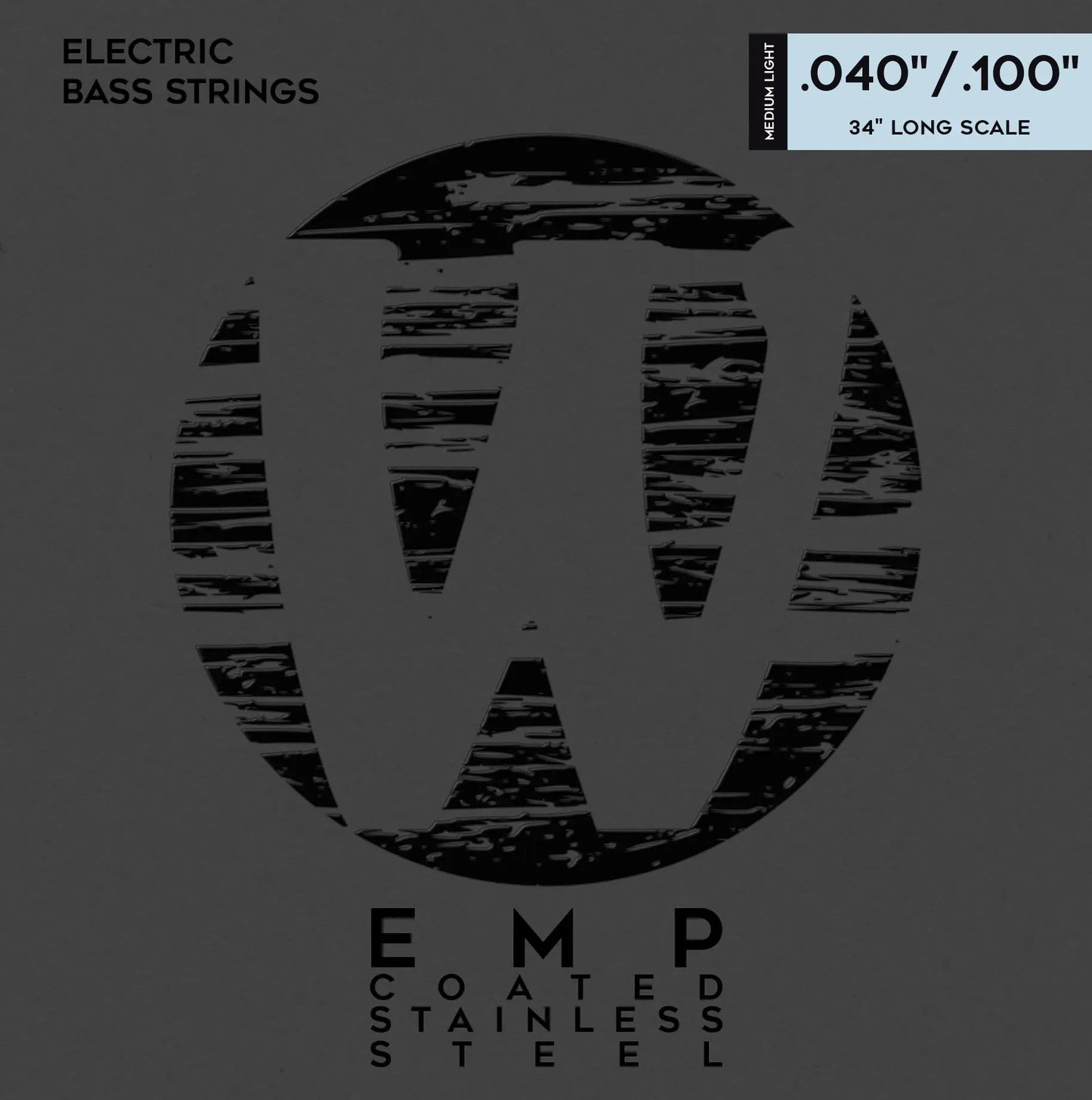 Warwick EMP Coated Stainless Steel Bass Strings 4-String Medium Light 38210 ML 4 040/100S