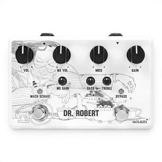 Aclam Dr. Robert V3 Boutique Overdrive Pedal | Vox UL730 Replica | Beatles Revolver Sound