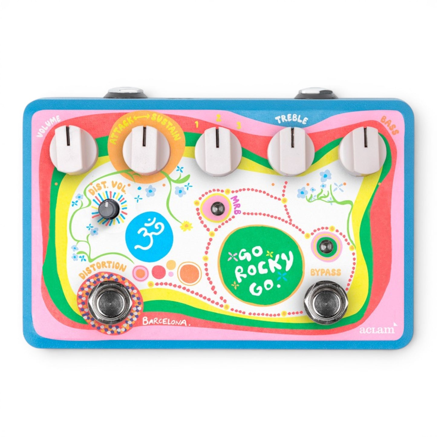 Aclam Go Rocky Go Overdrive & Fuzz Pedal – Vox Conqueror Beatles White Album Tone