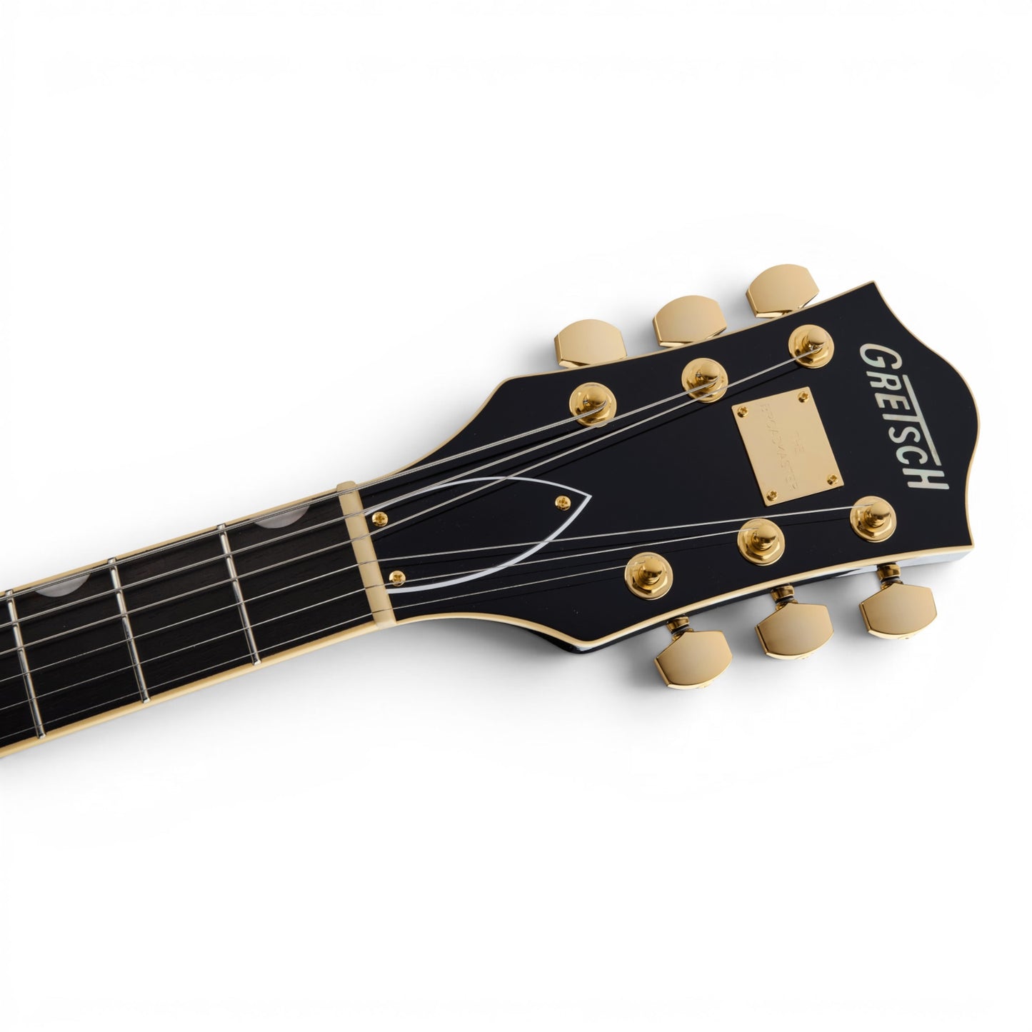 Gretsch Professional Broadkaster Jr. LX Center Block w/String-Thru Bigsby & Deluxe Hardshell Case, Midnight Sapphire