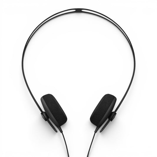 AIAIAI Tracks On-Ear Headphones Standard 3.5mm with Mic, Black