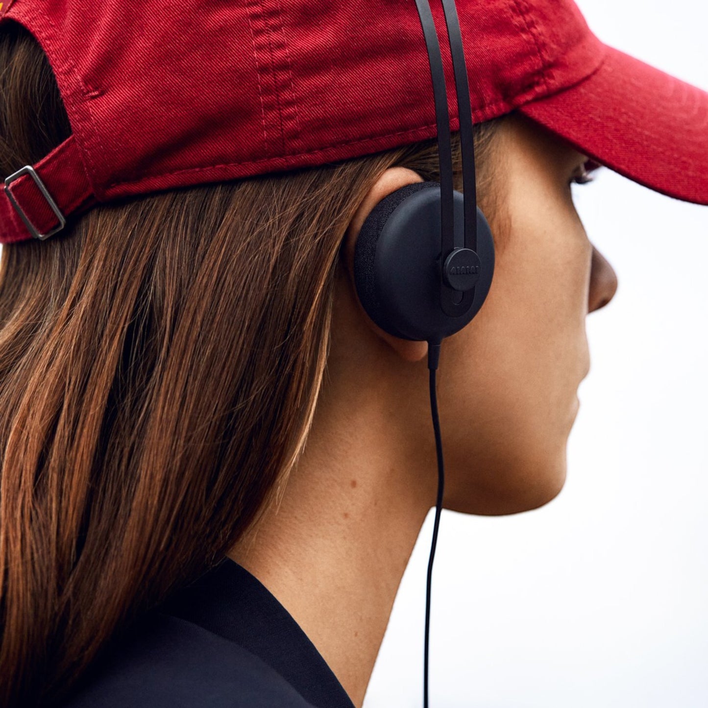 AIAIAI Tracks On-Ear Headphones Standard 3.5mm with Mic, Black