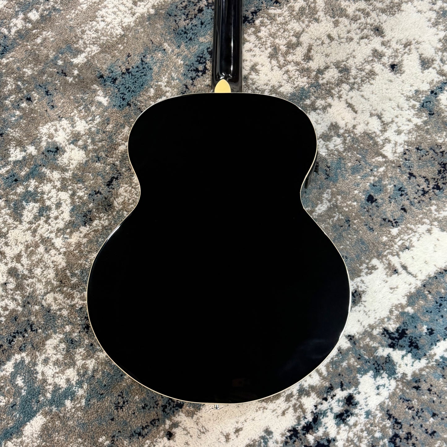 Ibanez AJ7012M1E-BK Artwood 12-String Acoustic-Electric Guitar, Black, Cosmetic Damage [USED-GOOD]