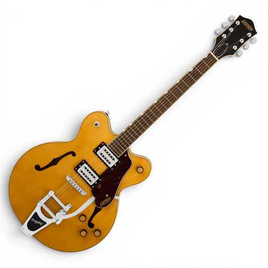 Gretsch G2622T Streamliner™ Center Block Double-Cut with Bigsby®, Laurel Fingerboard, Broad’Tron™ BT-3S Pickups, Village Amber