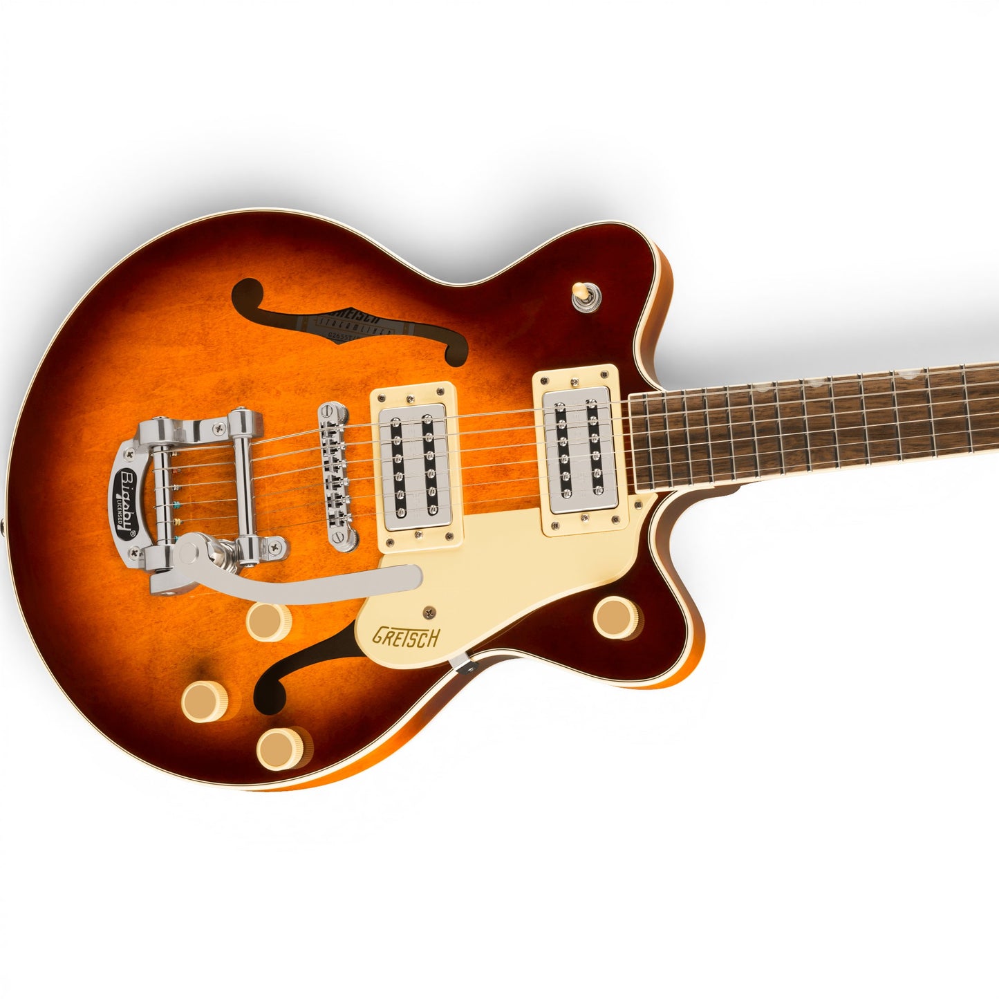 Gretsch  G2655T Streamliner™ Center Block Jr. Double-Cut with Bigsby®, Laurel Fingerboard, Forge Glow