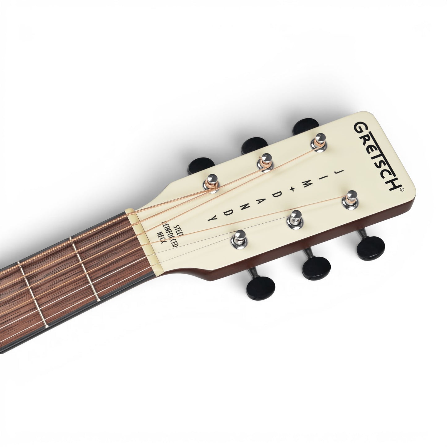 Gretsch Jim Dandy™ Parlor LTD, Walnut Fingerboard, Tortoise Pickguard, Vintage White