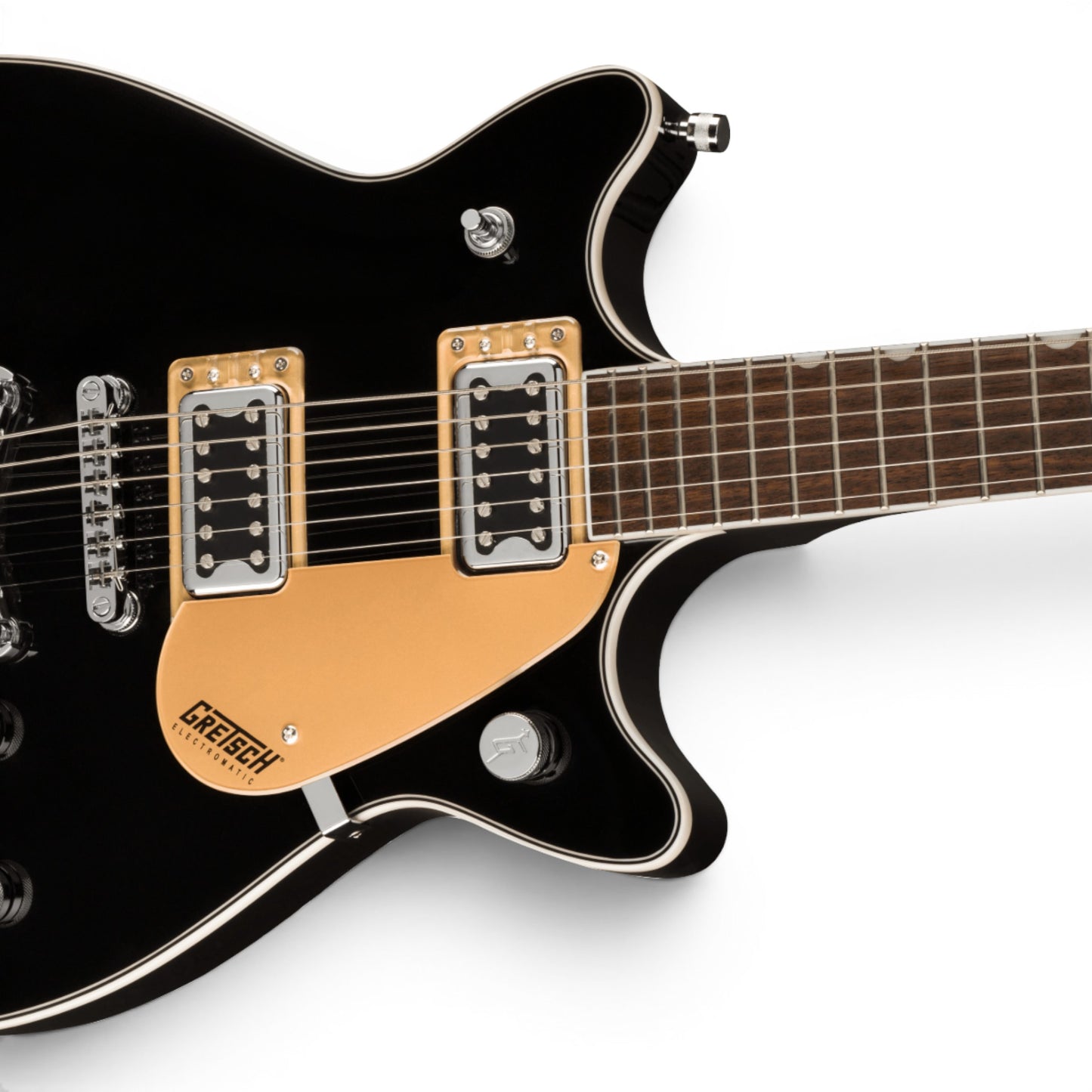 Gretsch G5222 Electromatic® Double Jet™ BT with V-Stoptail, Laurel Fingerboard, Black