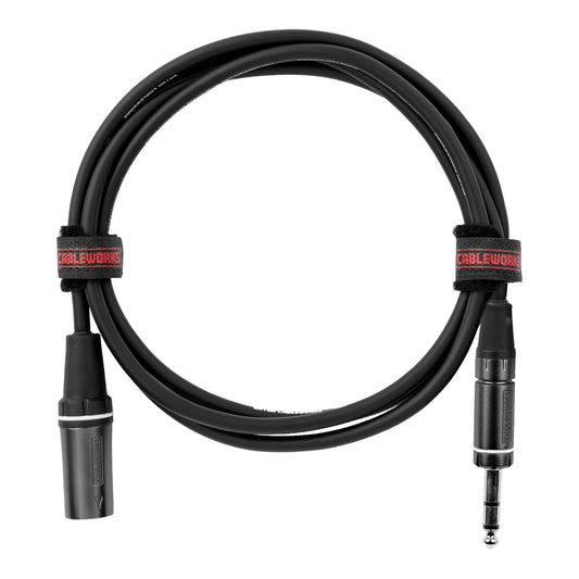Gator XLR-05MTRS Composer Series Cable TRS Male to XLR Male 5 ft 150 cm