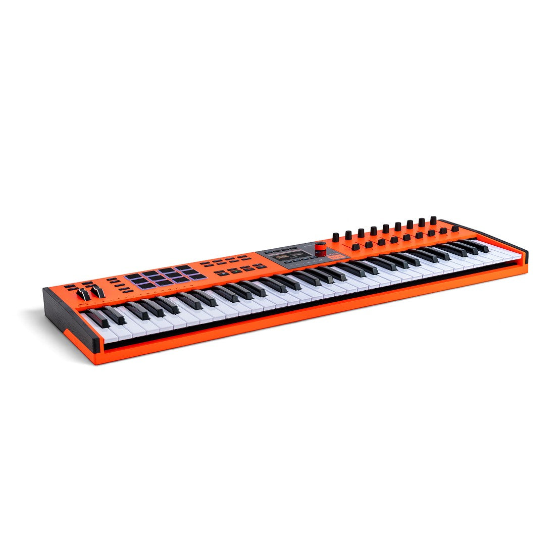 Arturia KeyLab 61 mk3 Ultra 61-Key MIDI Controller Keyboard, Ultra Orange