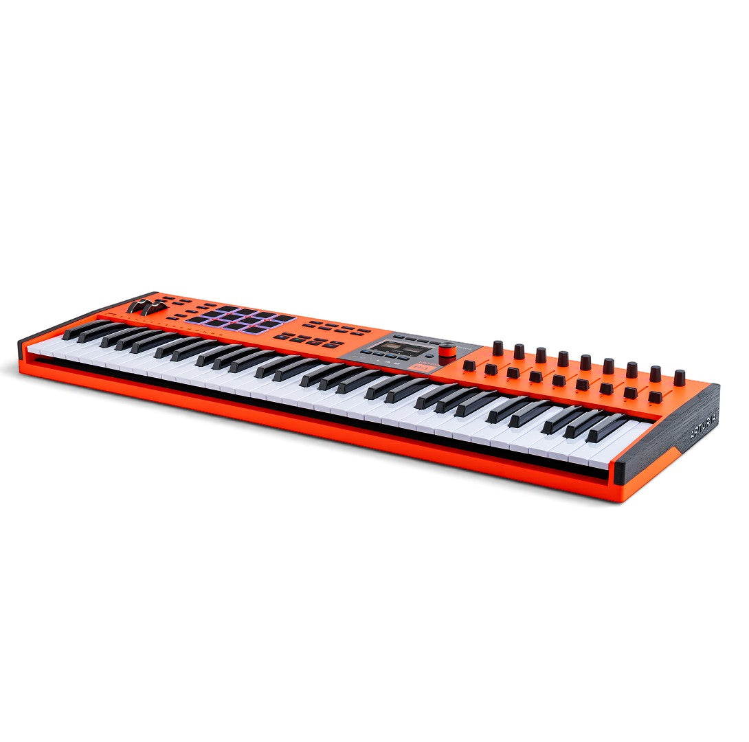 Arturia KeyLab 61 mk3 Ultra 61-Key MIDI Controller Keyboard, Ultra Orange