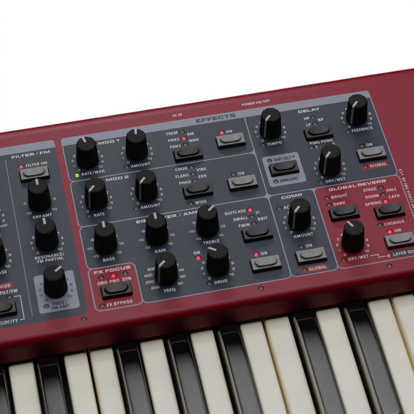 Nord Electro 7 73 Stage Keyboard with Semi-Weighted Waterfall Keys [B-STOCK]
