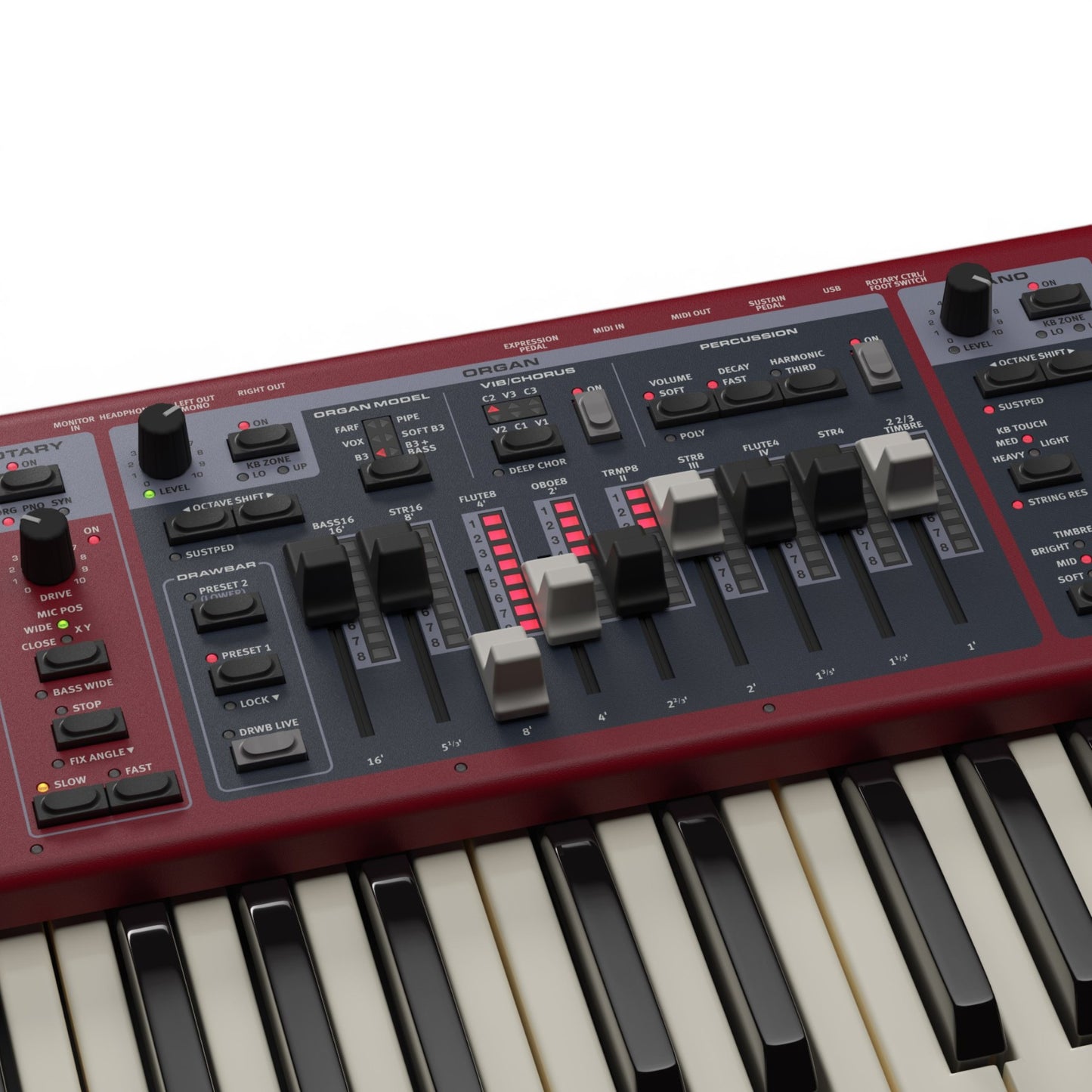 Nord Electro 7 73 Stage Keyboard with Semi-Weighted Waterfall Keys [B-STOCK]