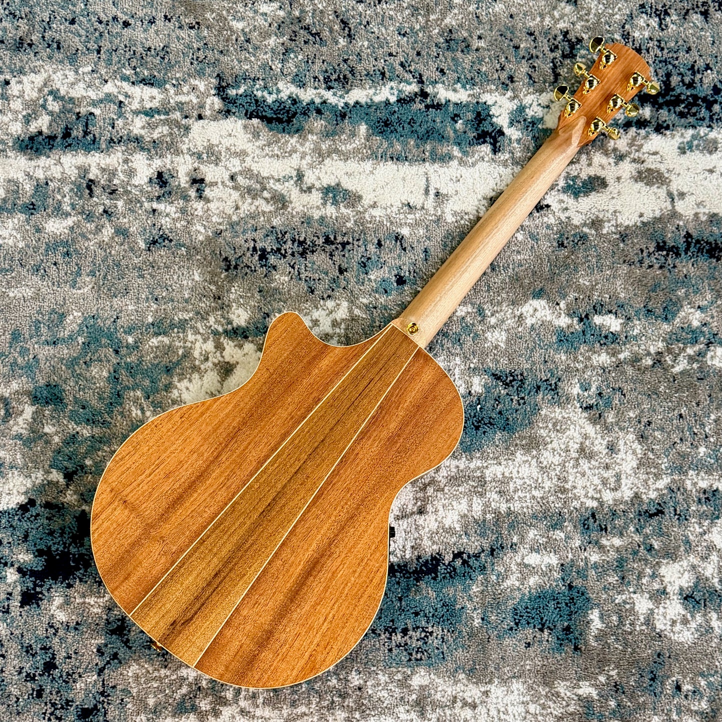 Cole Clark TL2EC-BLBL-AE-HUM True Hybrid Thinline All Blackwood Acoustic-Electric Guitar with Humbucker (SN '3381)