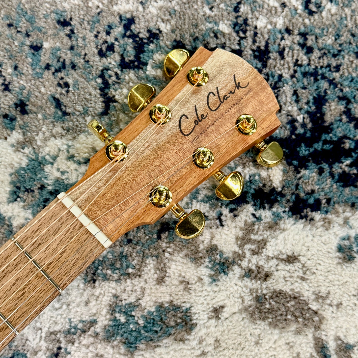 Cole Clark TL2EC-BLBL-AE-HUM True Hybrid Thinline All Blackwood Acoustic-Electric Guitar with Humbucker (SN '3381)