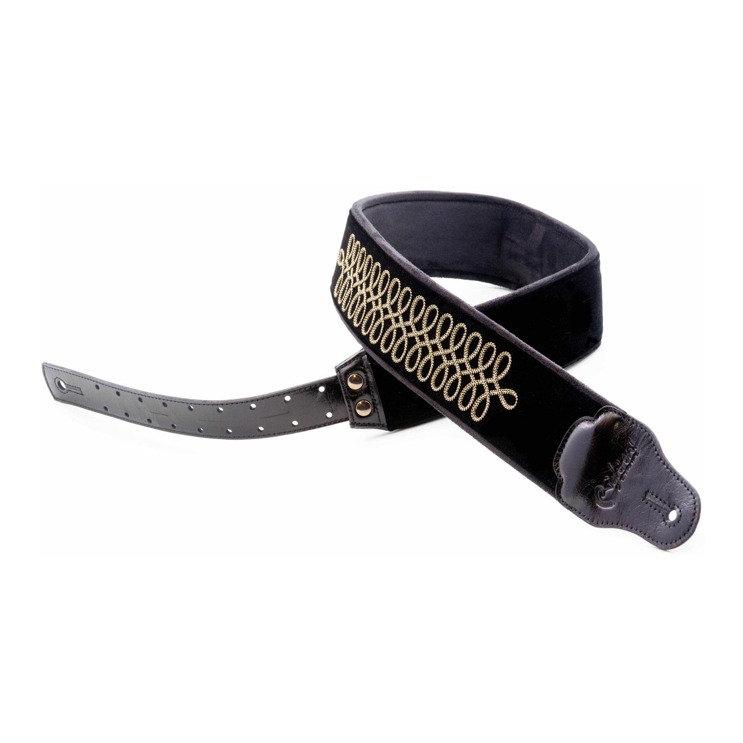 RightOn! Straps Groove SGT.PEPPERS Black Padded Guitar and Bass Strap with Pick Pocket