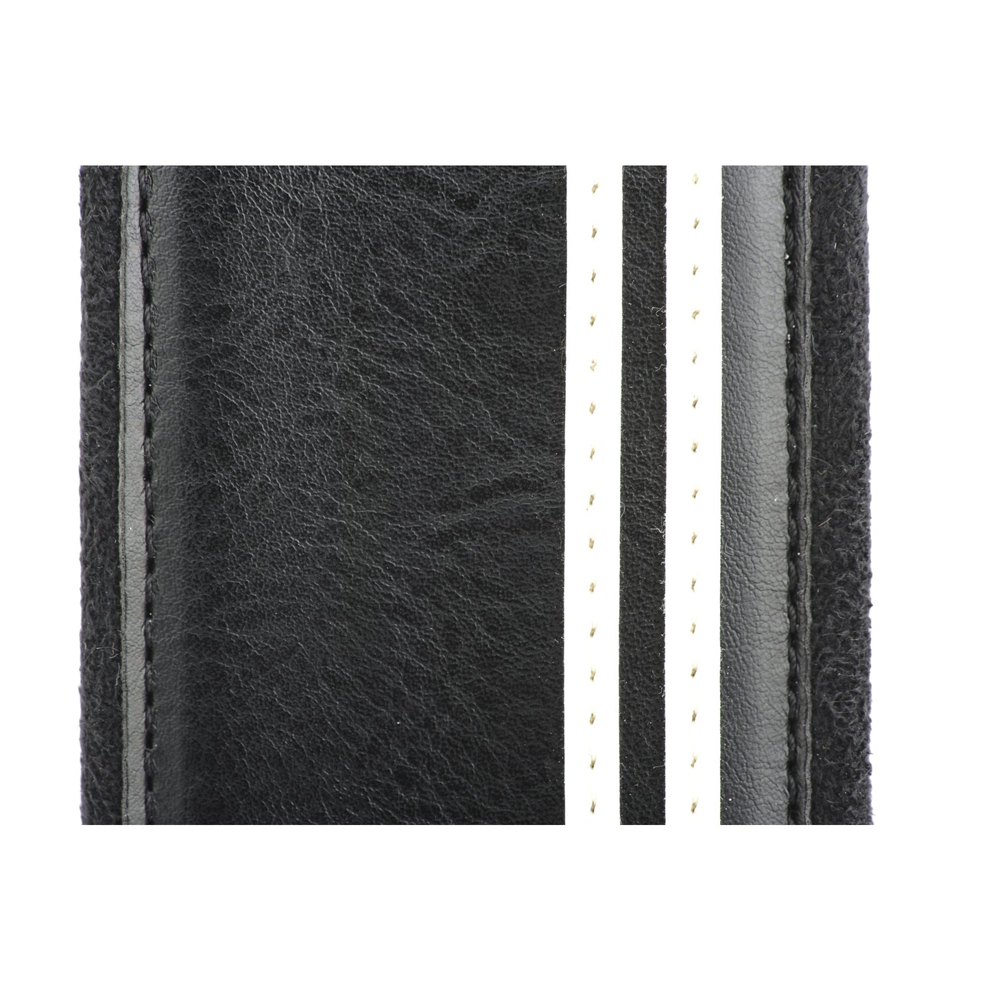 RightOn! Straps Mojo RACE-60 Black Padded Vegan Guitar and Bass Strap with Pick Pocket