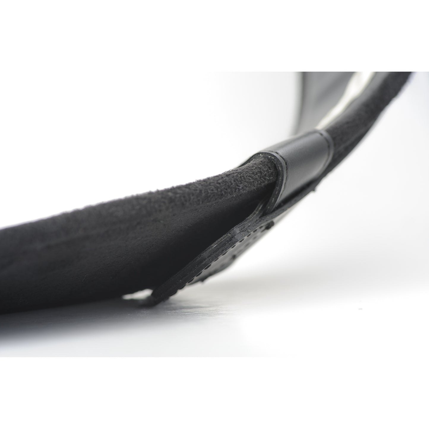 RightOn! Straps Mojo RACE-60 Black Padded Vegan Guitar and Bass Strap with Pick Pocket
