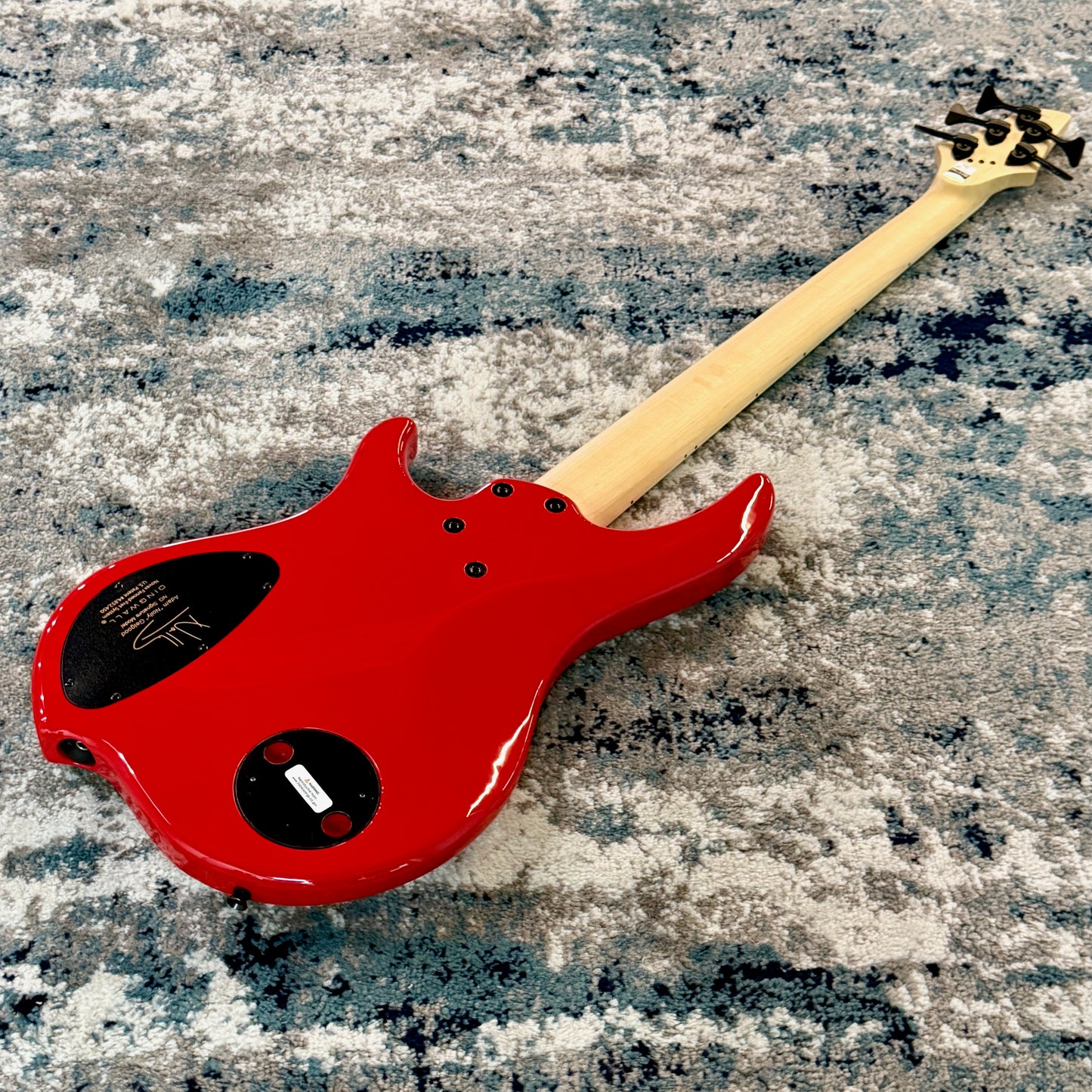 Dingwall NG3 Nolly Getgood 5-String Electric Bass Guitar, Ferrari Red (Limited Run)