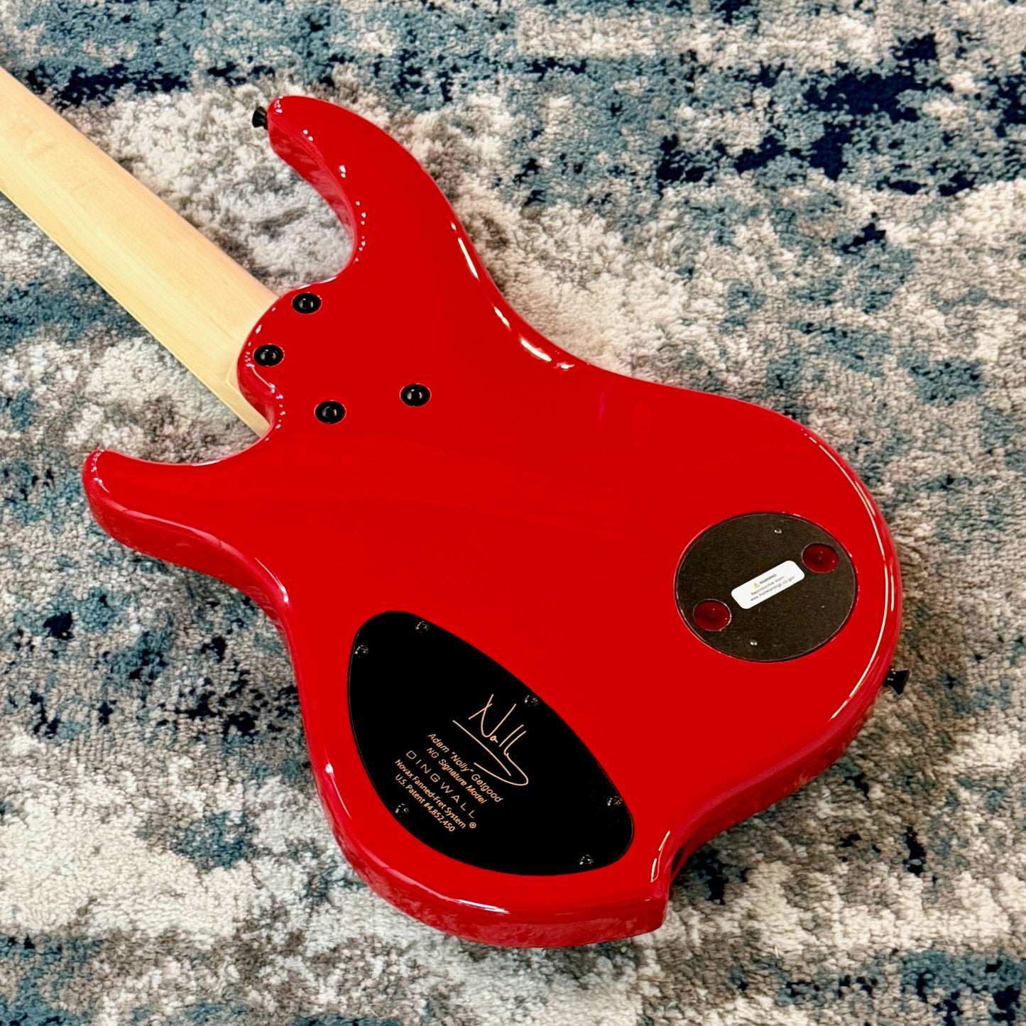 Dingwall NG3 Nolly Getgood 5-String Electric Bass Guitar, Ferrari Red (Limited Run)