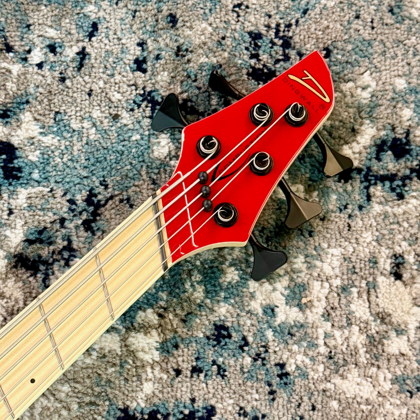 Dingwall NG3 Nolly Getgood 5-String Electric Bass Guitar, Ferrari Red (Limited Run)