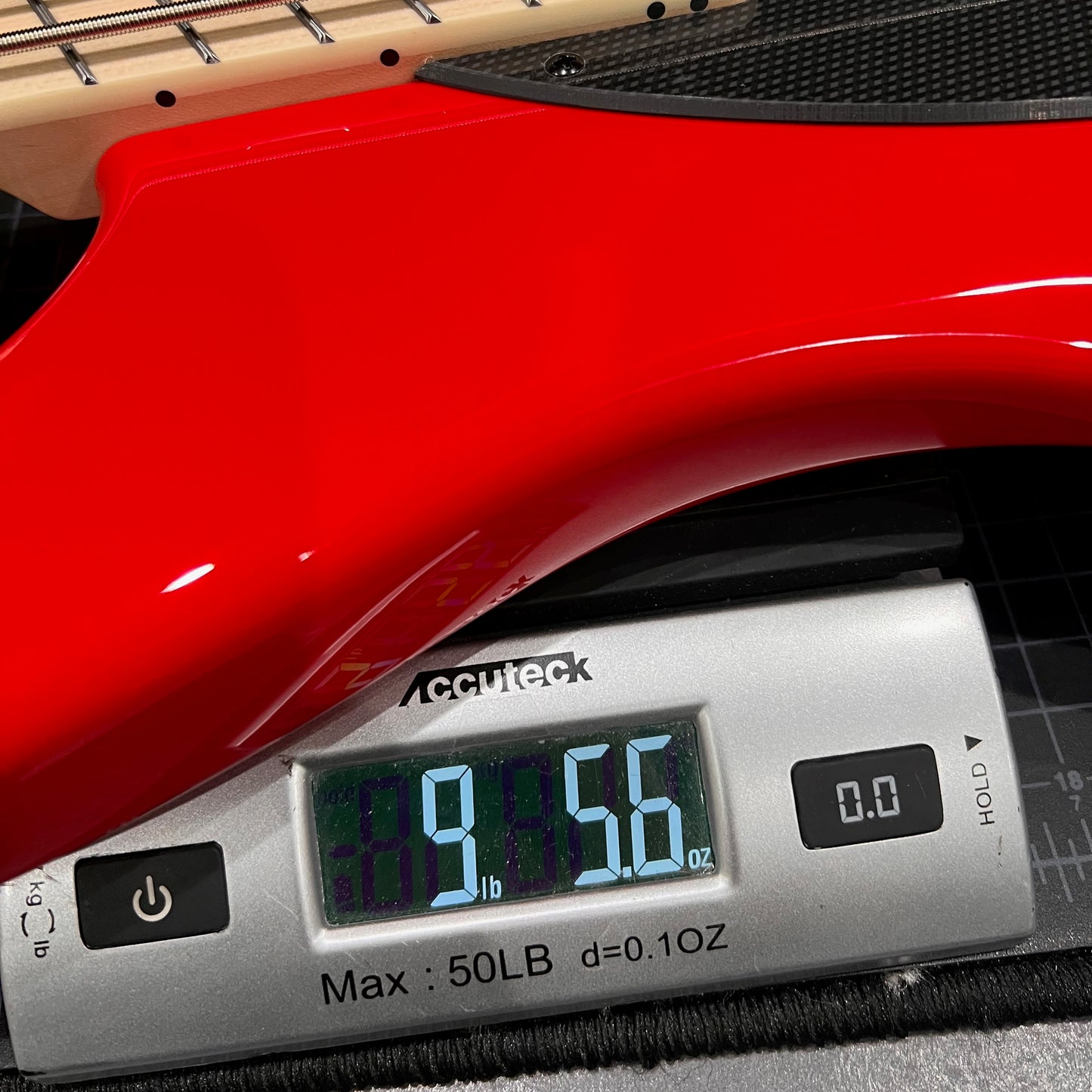 Dingwall NG3 Nolly Getgood 5-String Electric Bass Guitar, Ferrari Red (Limited Run)