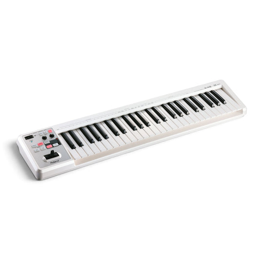 Roland A-49 49-Key MIDI Keyboard Controller, White