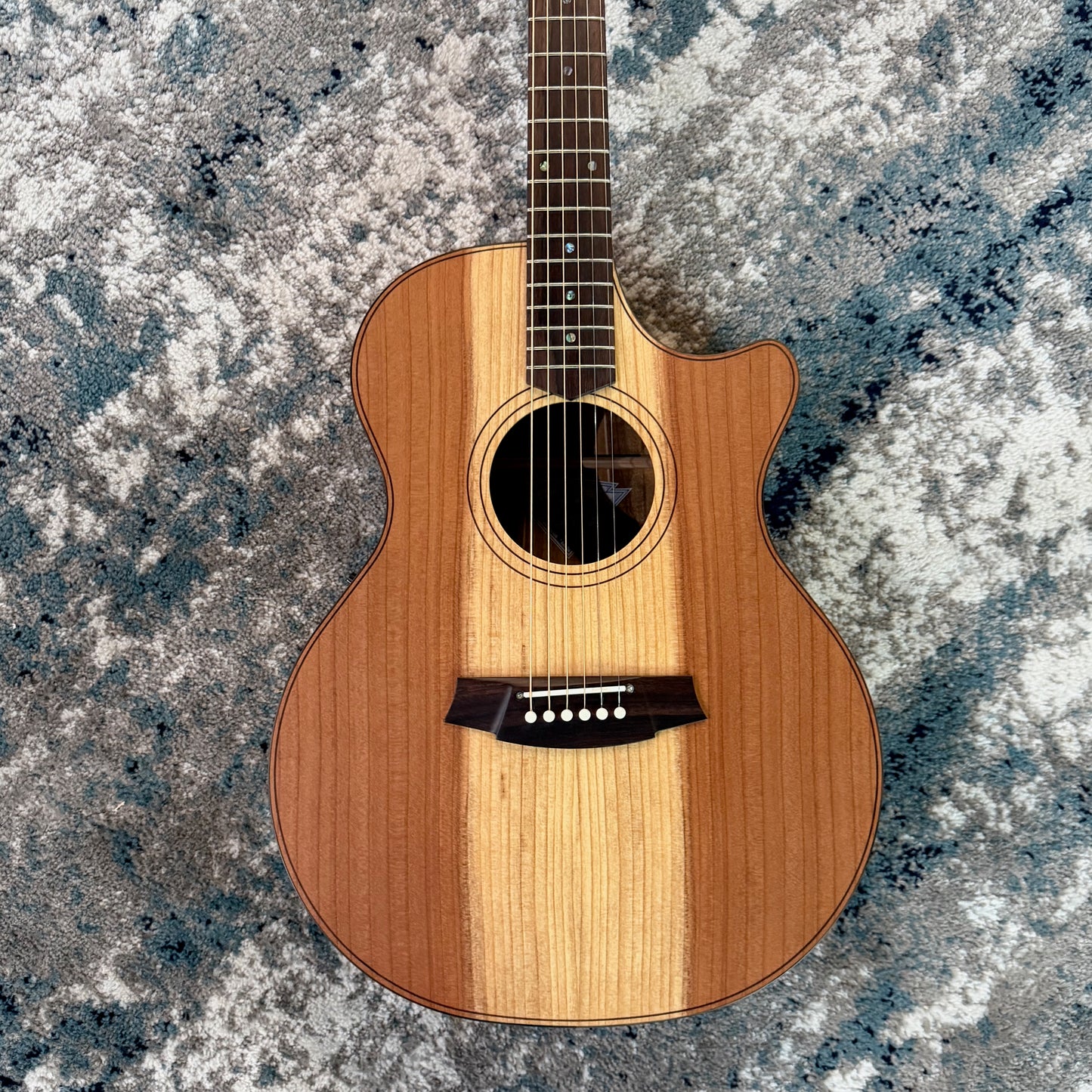 Cole Clark AN2EC-RDBLR Angel 2 Redwood/Blackwood Acoustic-Electric Guitar (SN x2136)