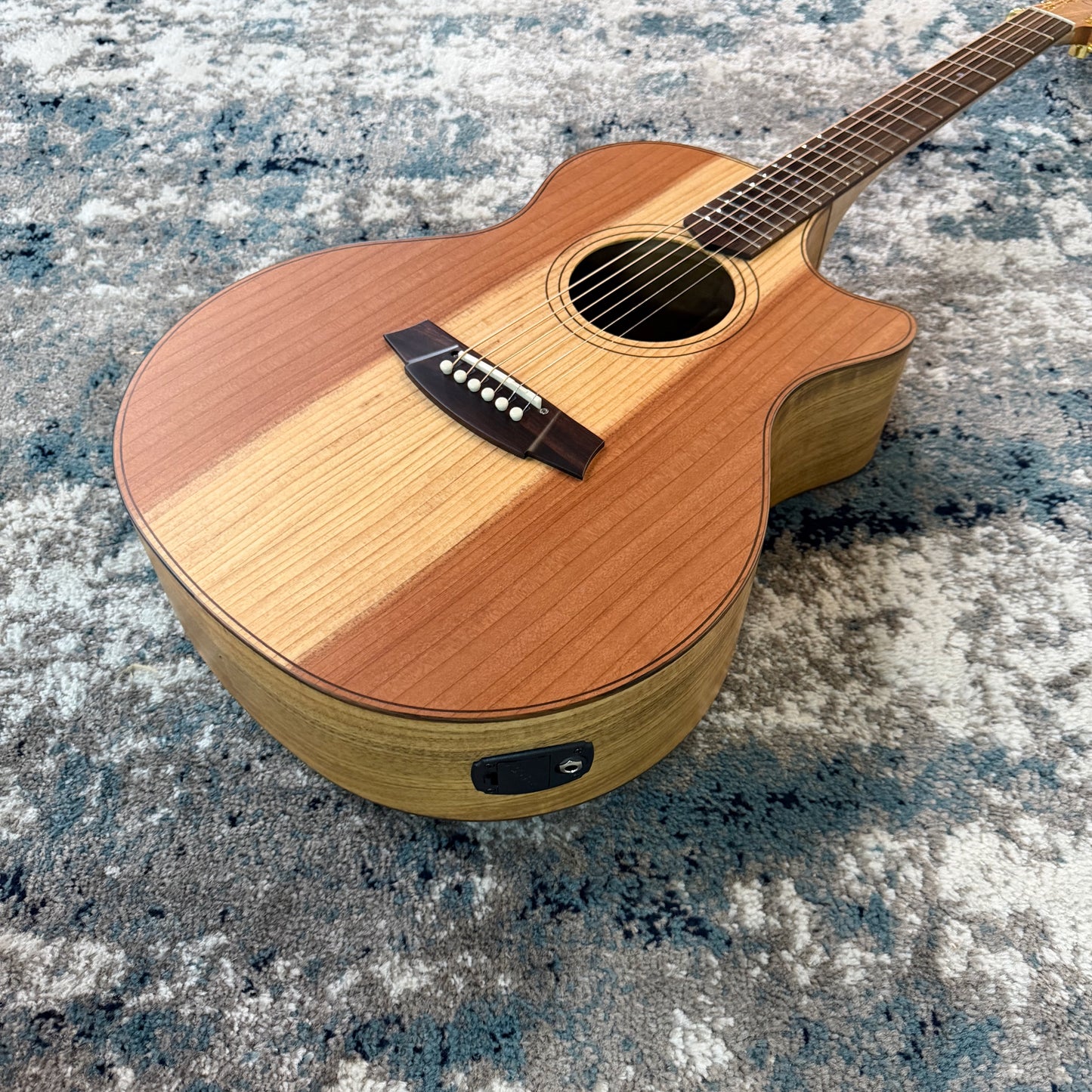 Cole Clark AN2EC-RDBLR Angel 2 Redwood/Blackwood Acoustic-Electric Guitar (SN x2136)