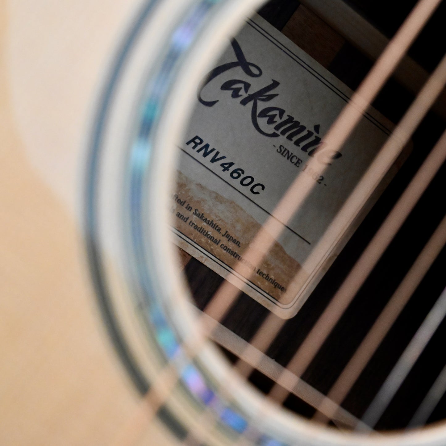 Takamine RNV460C Revival Limited Edition NEX Acoustic-Electric Guitar w/ Case