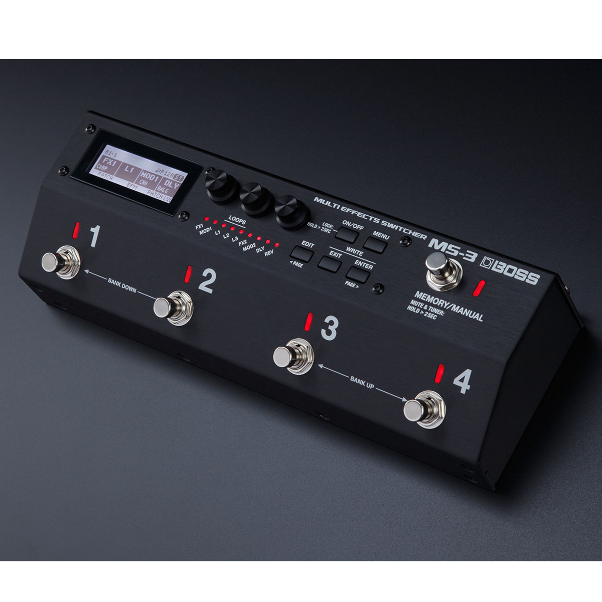 BOSS MS-3 Multi Effects Switcher Pedalboard Effects & Loop Switching System