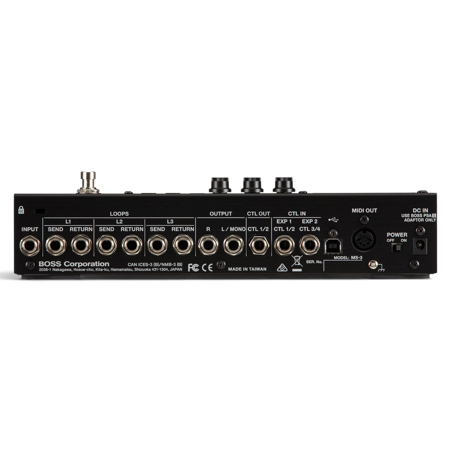 BOSS MS-3 Multi Effects Switcher Pedalboard Effects & Loop Switching System