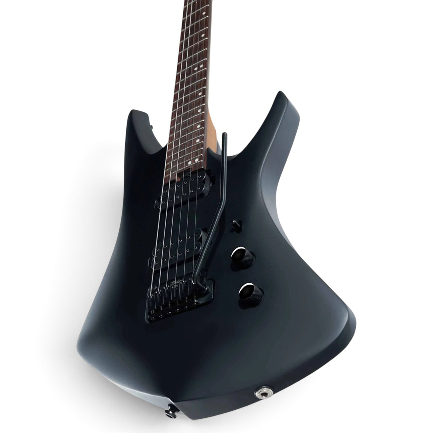 Sterling by Music Man Tosin Abasi Kaizen 6-String Electric Guitar, Stealth Black