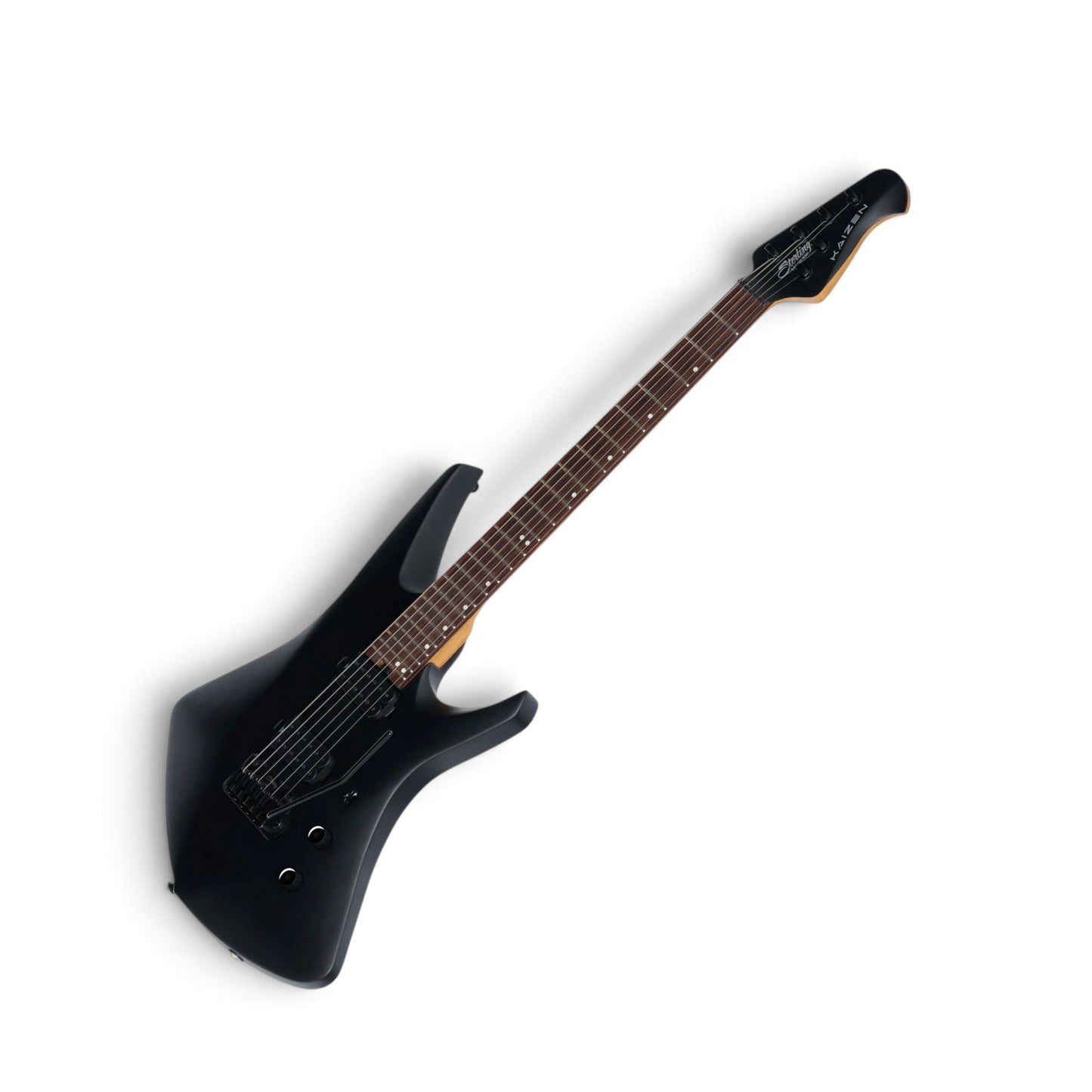 Sterling by Music Man Tosin Abasi Kaizen 6-String Electric Guitar, Stealth Black