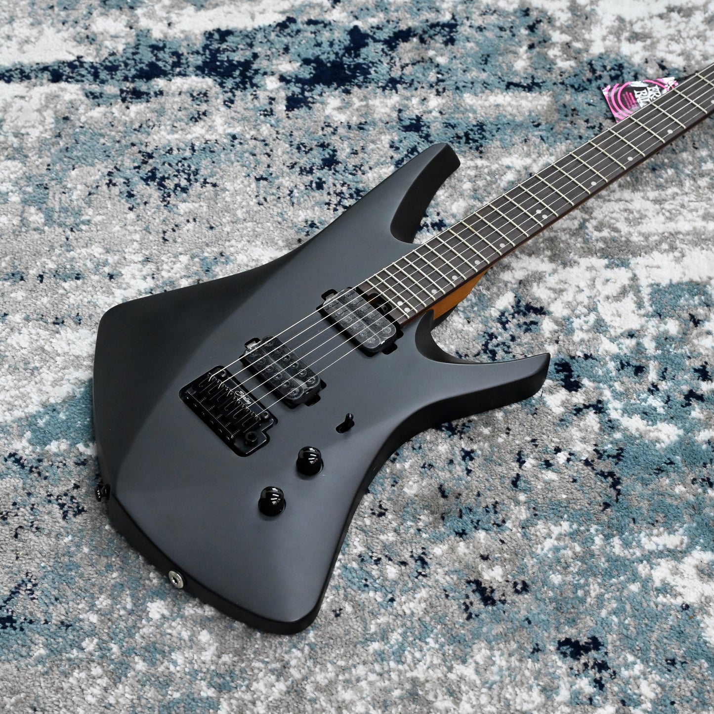 Sterling by Music Man Tosin Abasi Kaizen 6-String Electric Guitar, Stealth Black