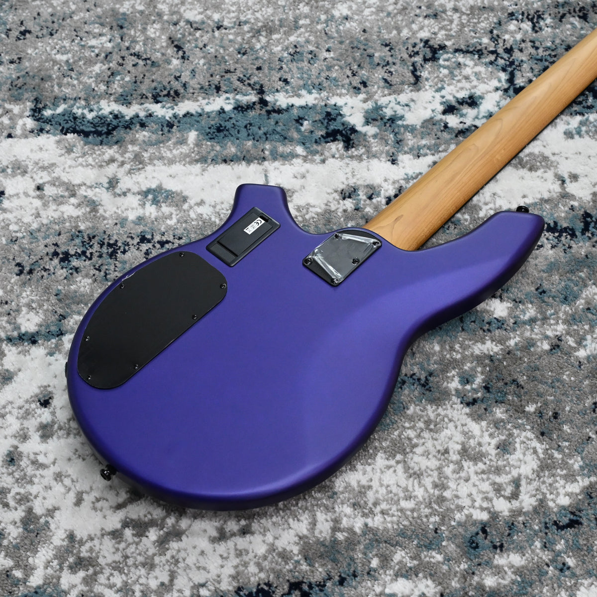 Sterling by Music Man Bongo 5 5-String Bass Guitar, Firemist Purple Satin