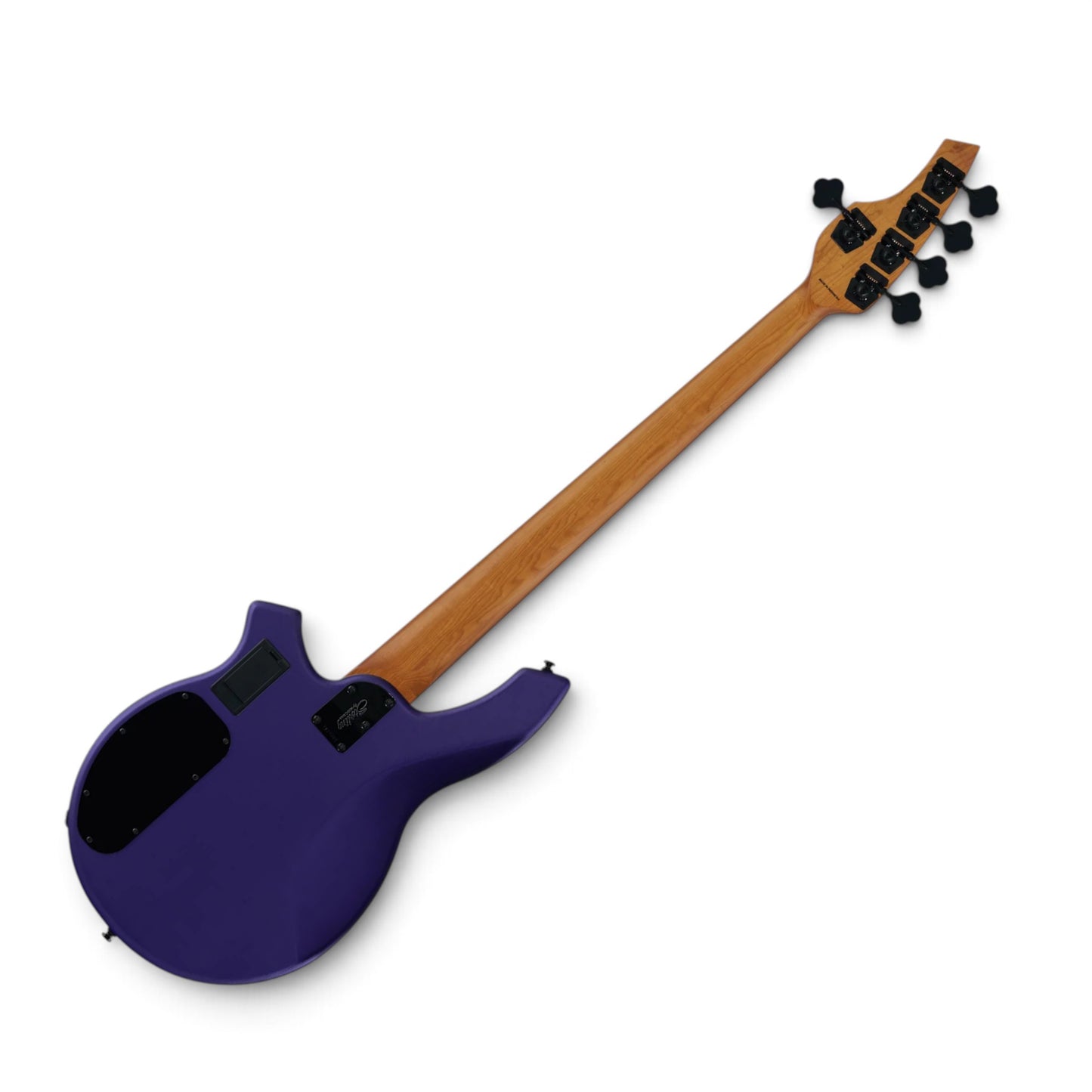 Sterling by Music Man Bongo 5 5-String Bass Guitar, Firemist Purple Satin