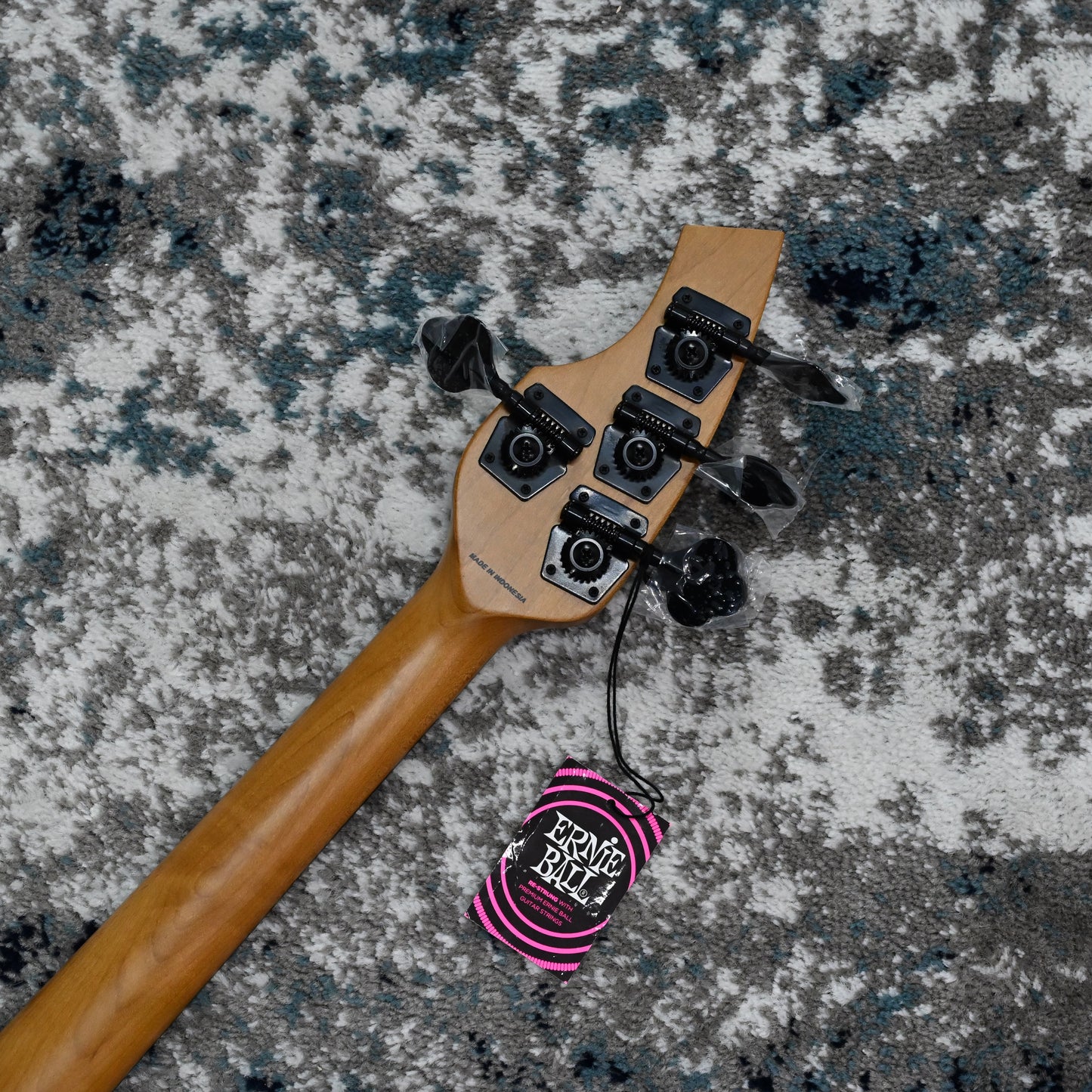 Sterling by Music Man Bongo 4-String Bass Guitar, Firemist Purple Satin