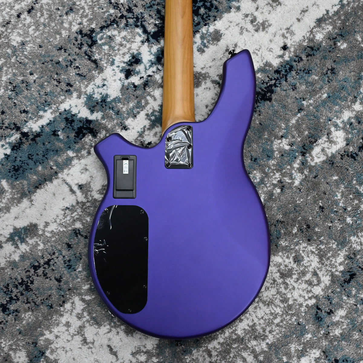Sterling by Music Man Bongo 4-String Bass Guitar, Firemist Purple Satin