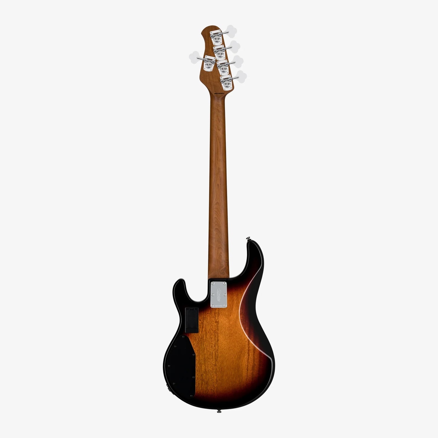 Sterling by Music Man StingRay RAY35 5-String Spalted Maple Bass, 3-Tone Sunburst