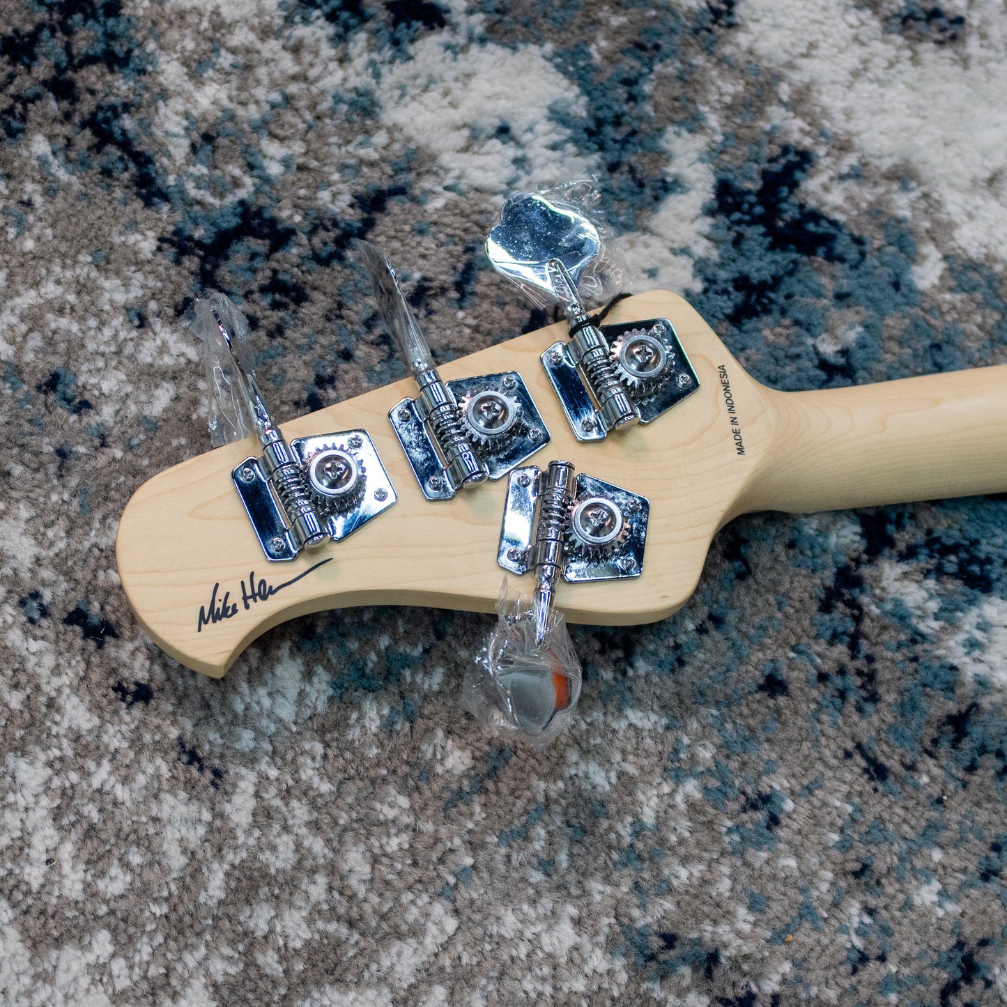 Sterling by Music Man Mike Herrera Artist Series 4-String StingRay Bass, Orange Creamsicle