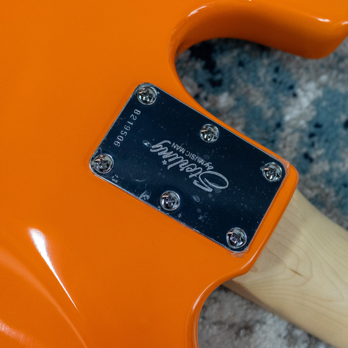 Sterling by Music Man Mike Herrera Artist Series 4-String StingRay Bass, Orange Creamsicle