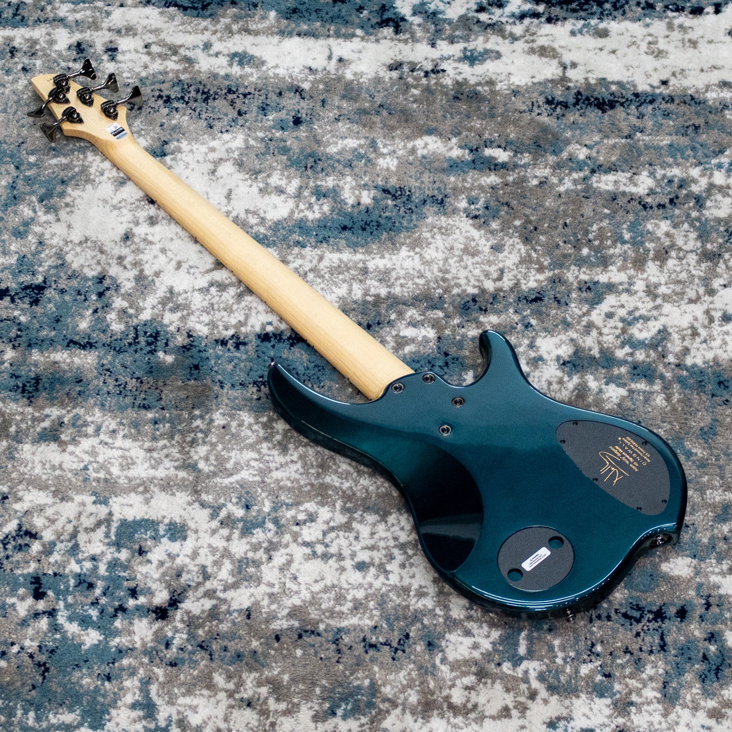 Dingwall NG3 Nolly Getgood Left-Handed 5-String Electric Bass Guitar, Gloss Blackforest Green