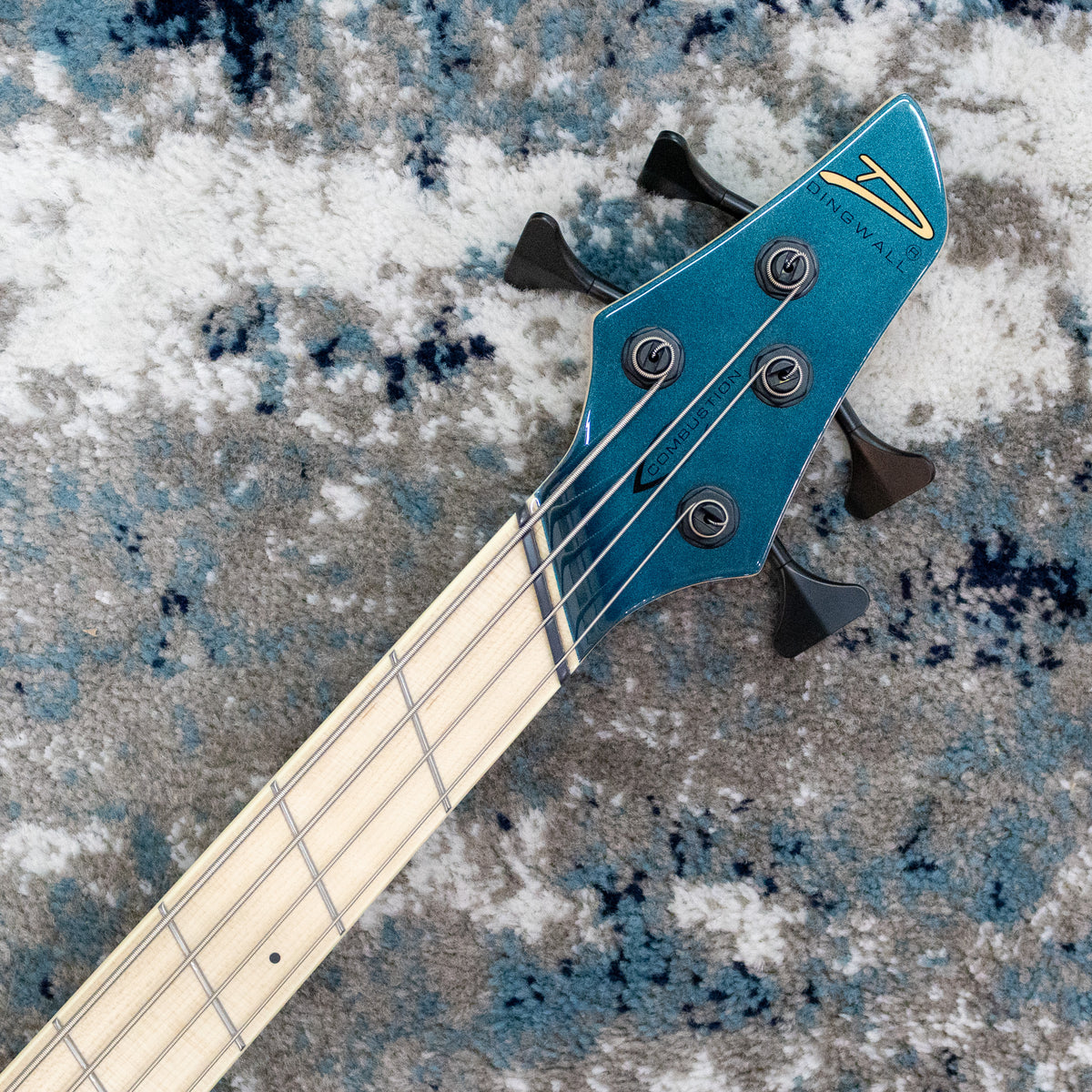 Dingwall NG3 Nolly Getgood 4-String Electric Bass, Gloss Blackforest Green