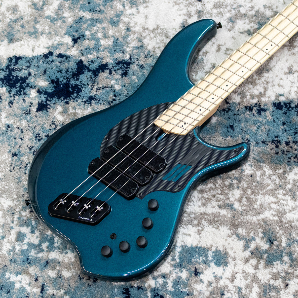Dingwall NG3 Nolly Getgood 4-String Electric Bass, Gloss Blackforest Green