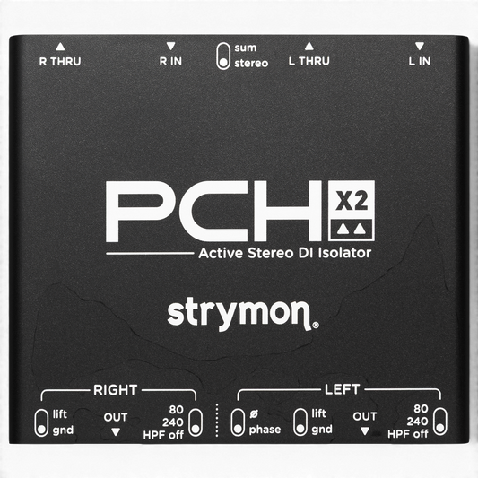 Strymon PCH X2 Active Stereo DI Isolator / Direct Box