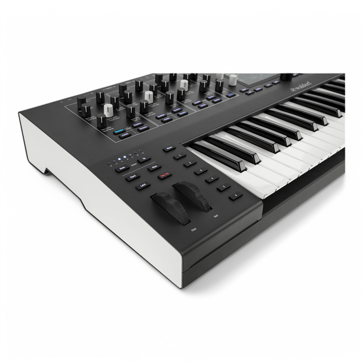 Waldorf Iridium Keyboard 49-Key Synthesizer + Roland CB-B49D Carry Bag Bundle