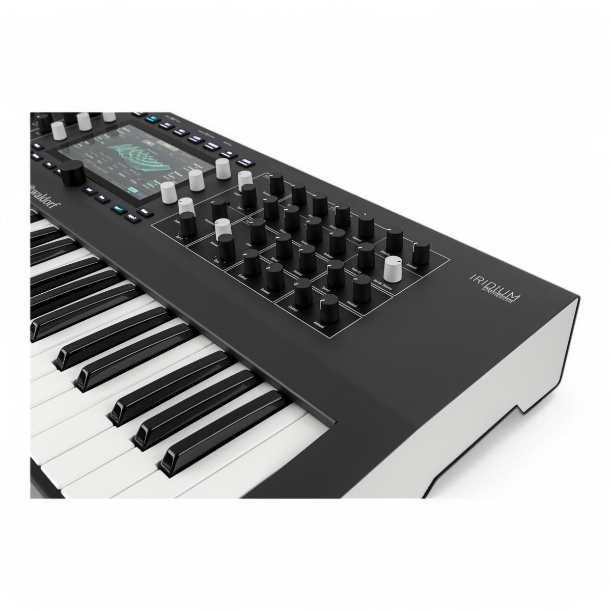 Waldorf Iridium Keyboard 49-Key Synthesizer + Roland CB-B49D Carry Bag Bundle