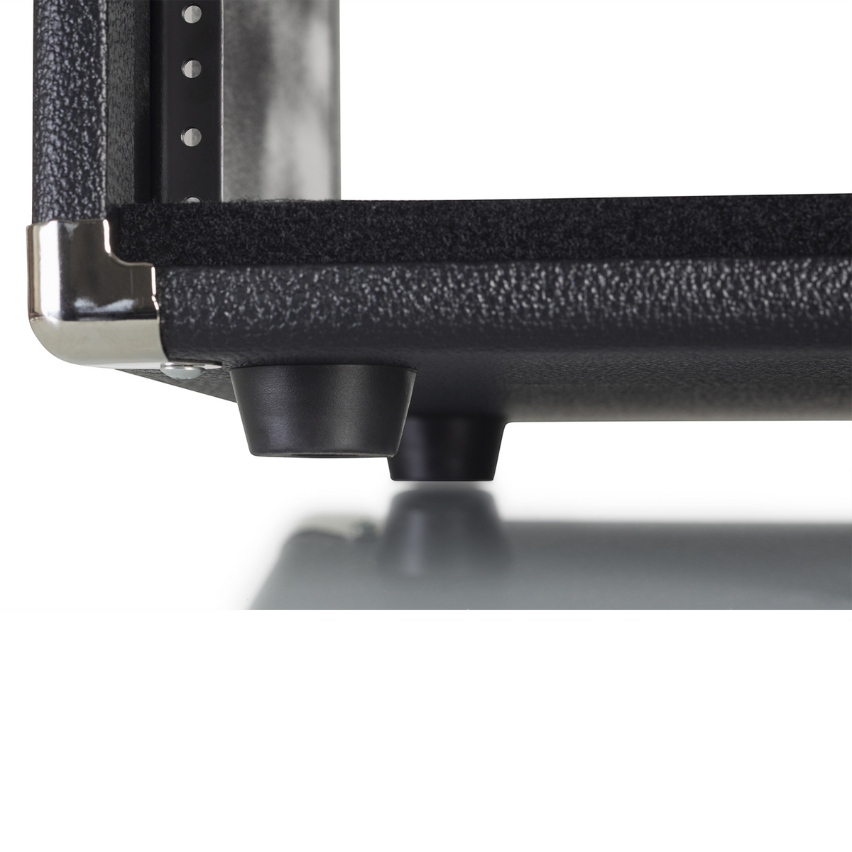 Gator GR-RETRORACK-4BK Vintage Amp Vibe 4U Rack Case, Black