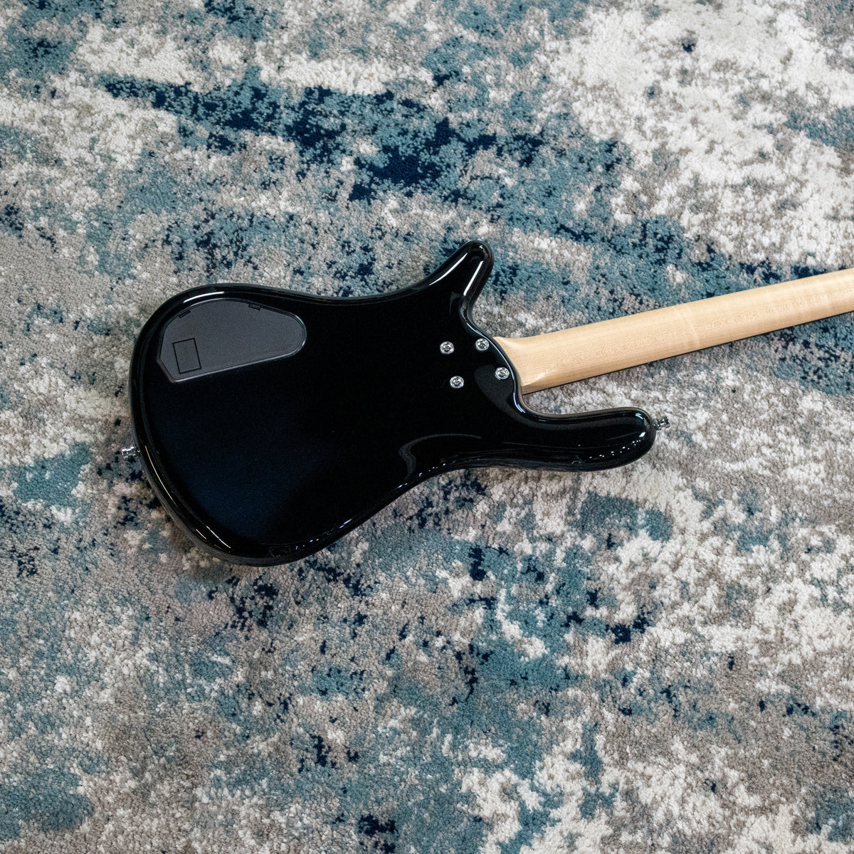 Warwick Pro Series Streamer CV 4-String Bass, Solid Black High Polish, Made in Germany