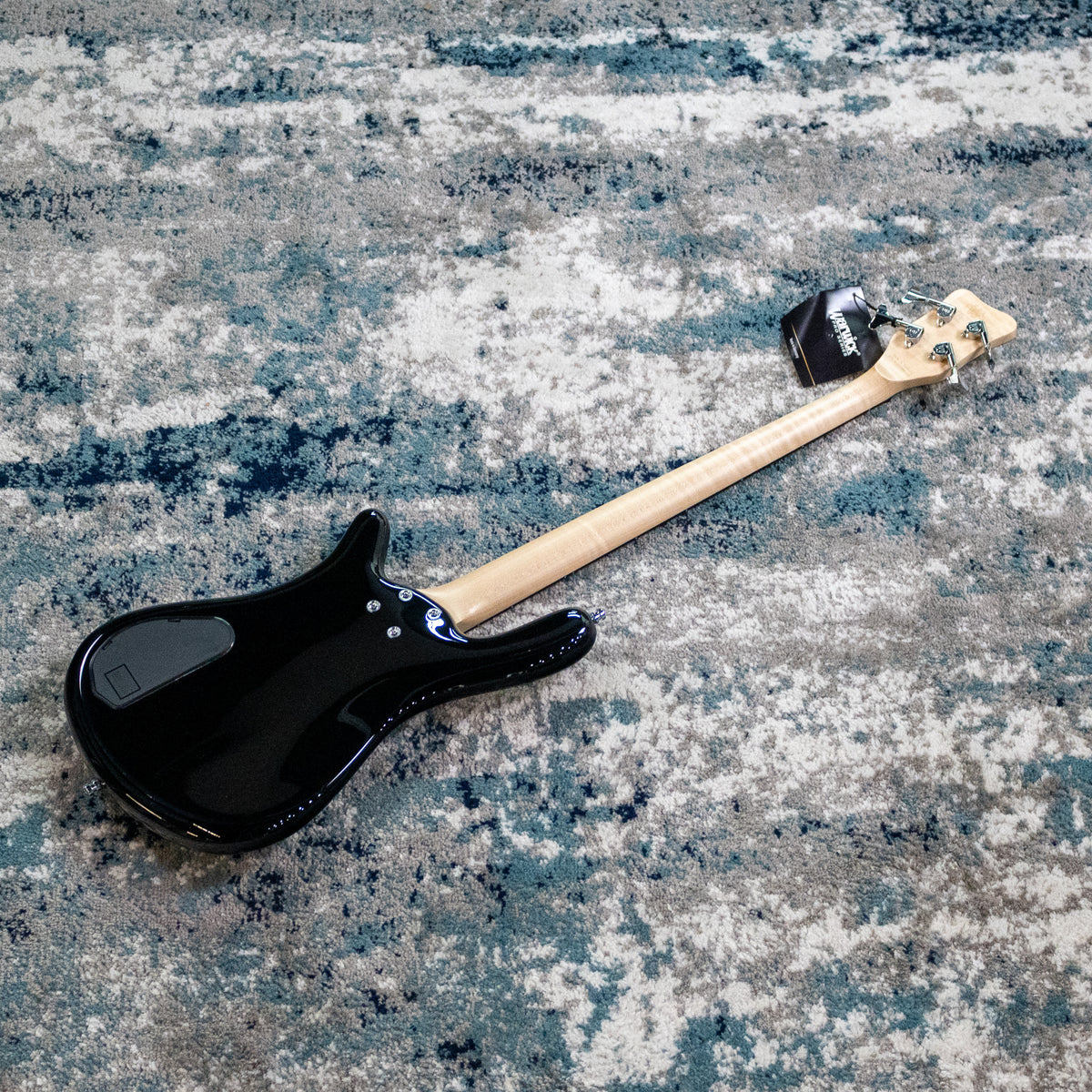 Warwick Pro Series Streamer CV 4-String Bass, Solid Black High Polish, Made in Germany